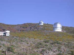 het observatorium op Roque de los Muchachos