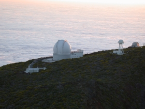 het observatorium op Roque de los Muchachos